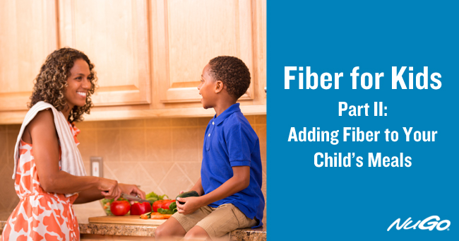 A registered dietitian gives tips on how to get kids to eat fiber.